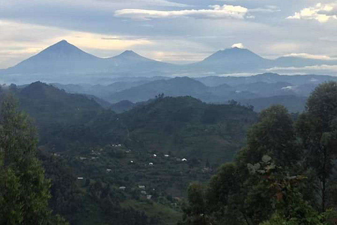 Hiking Mount Gahinga